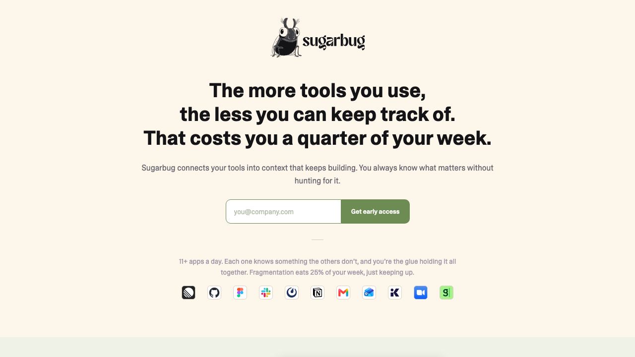 Sugarbug 网站截图