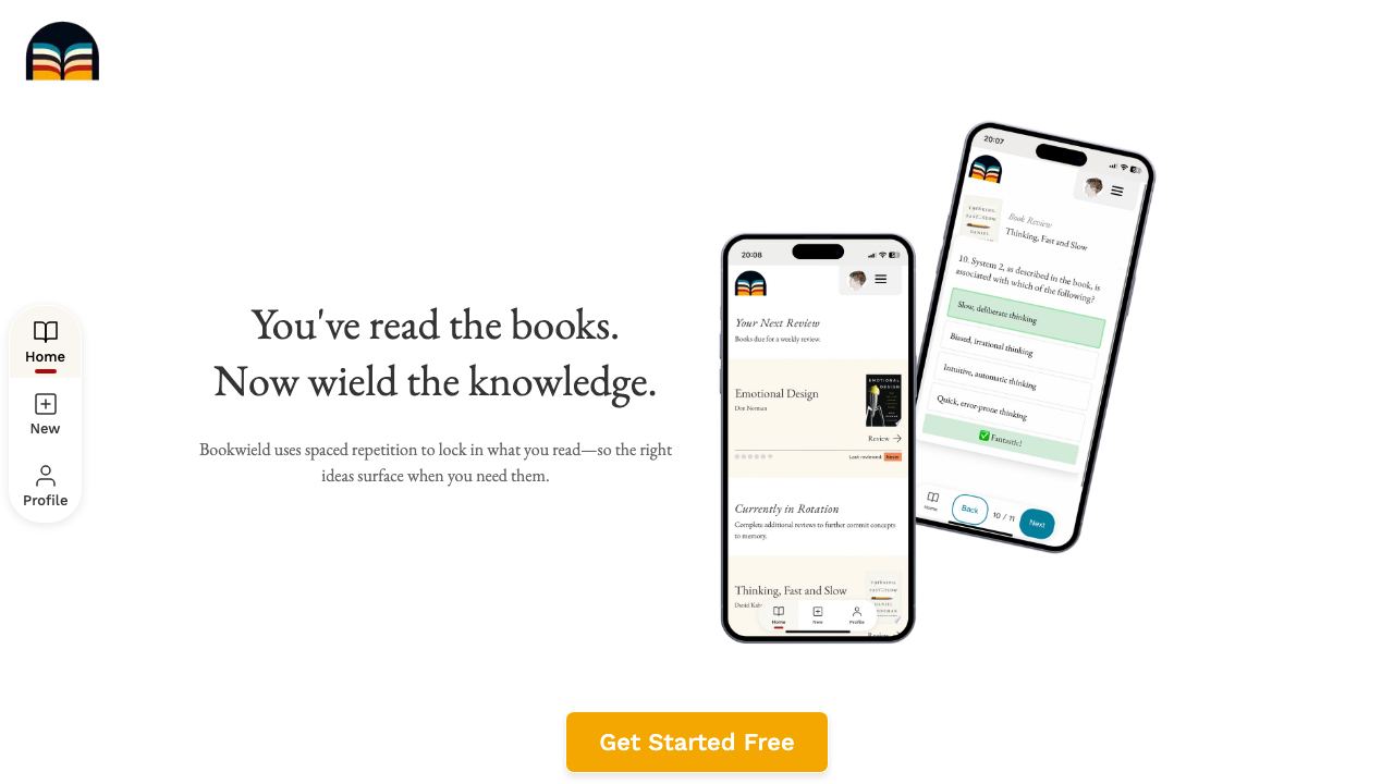 Bookwield website screenshot