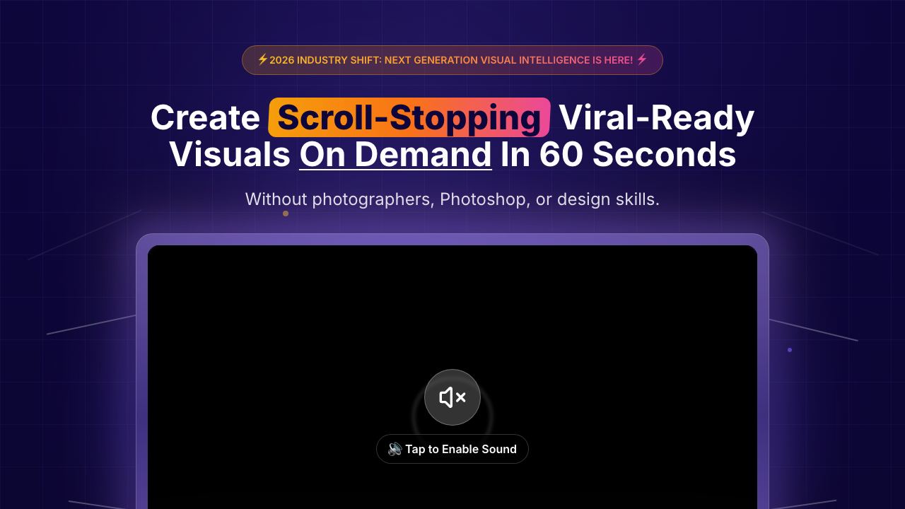 Creativio AI 网站截图