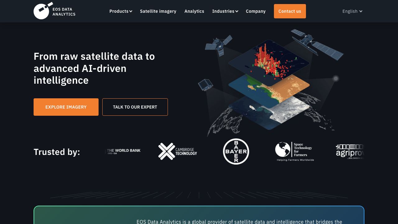 EOS Data Analytics 网站截图