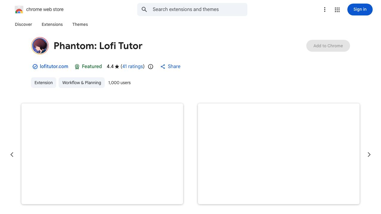 Lofi Tutor (FREE & Unlimited ChatGPT) website screenshot