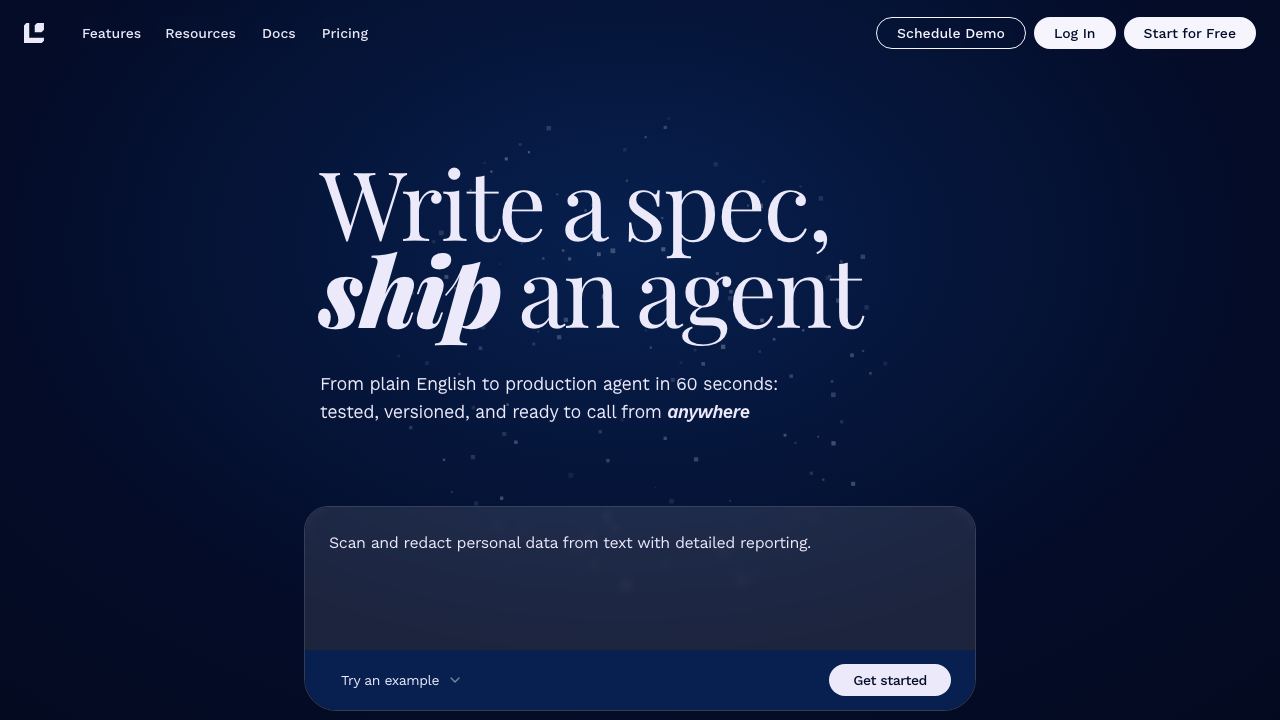 Logic — Effortless Operational Magic 网站截图