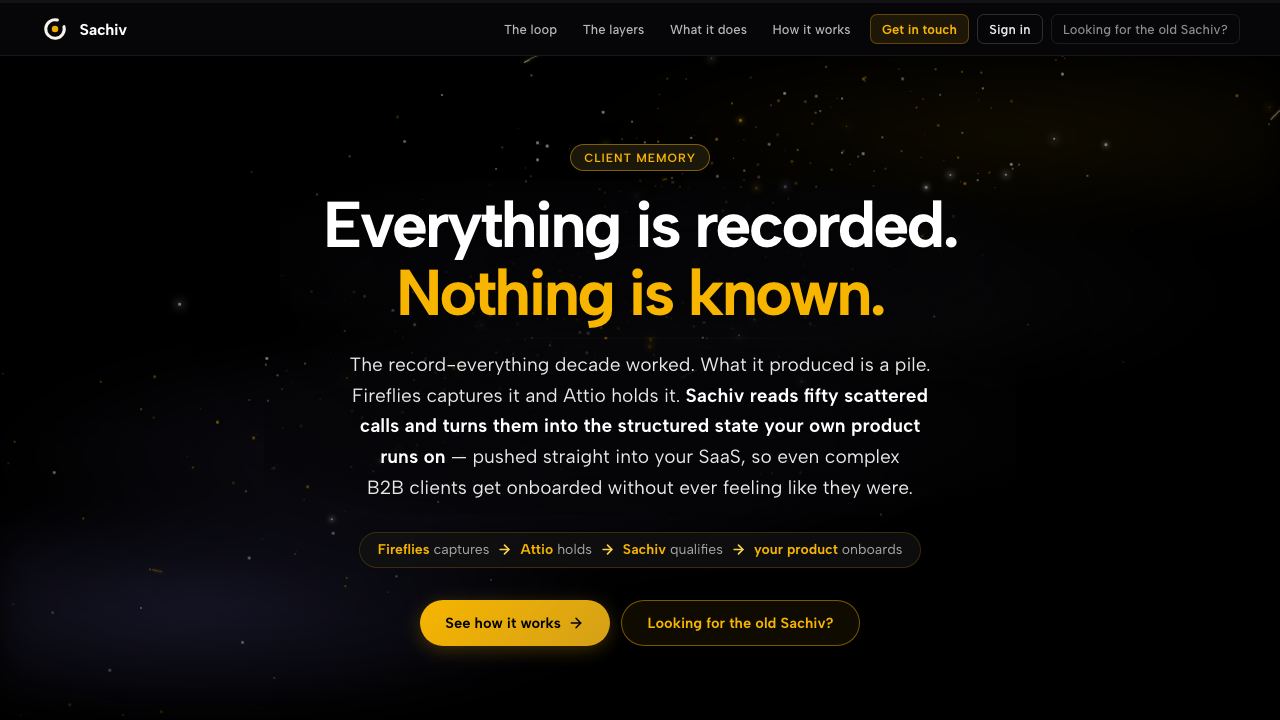 Sachiv.AI 网站截图