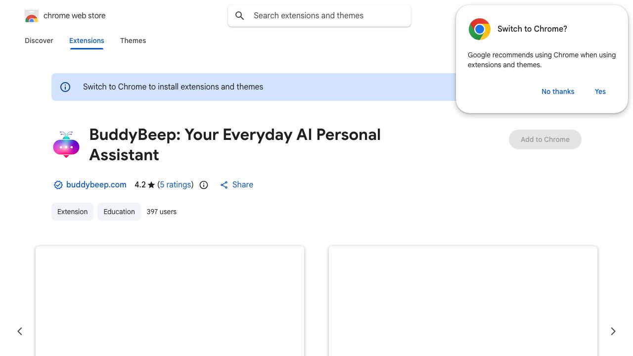 BubbyBeep: Your AI Exploration Companion 网站截图