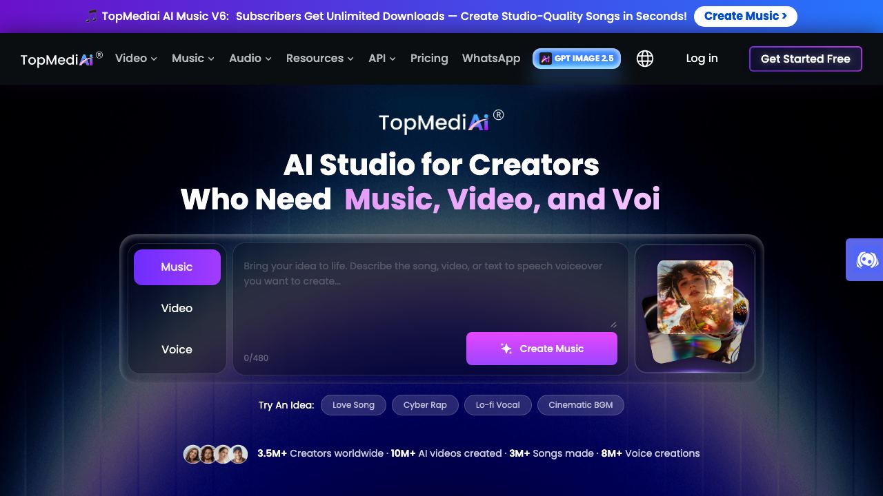 TopMediai® 网站截图