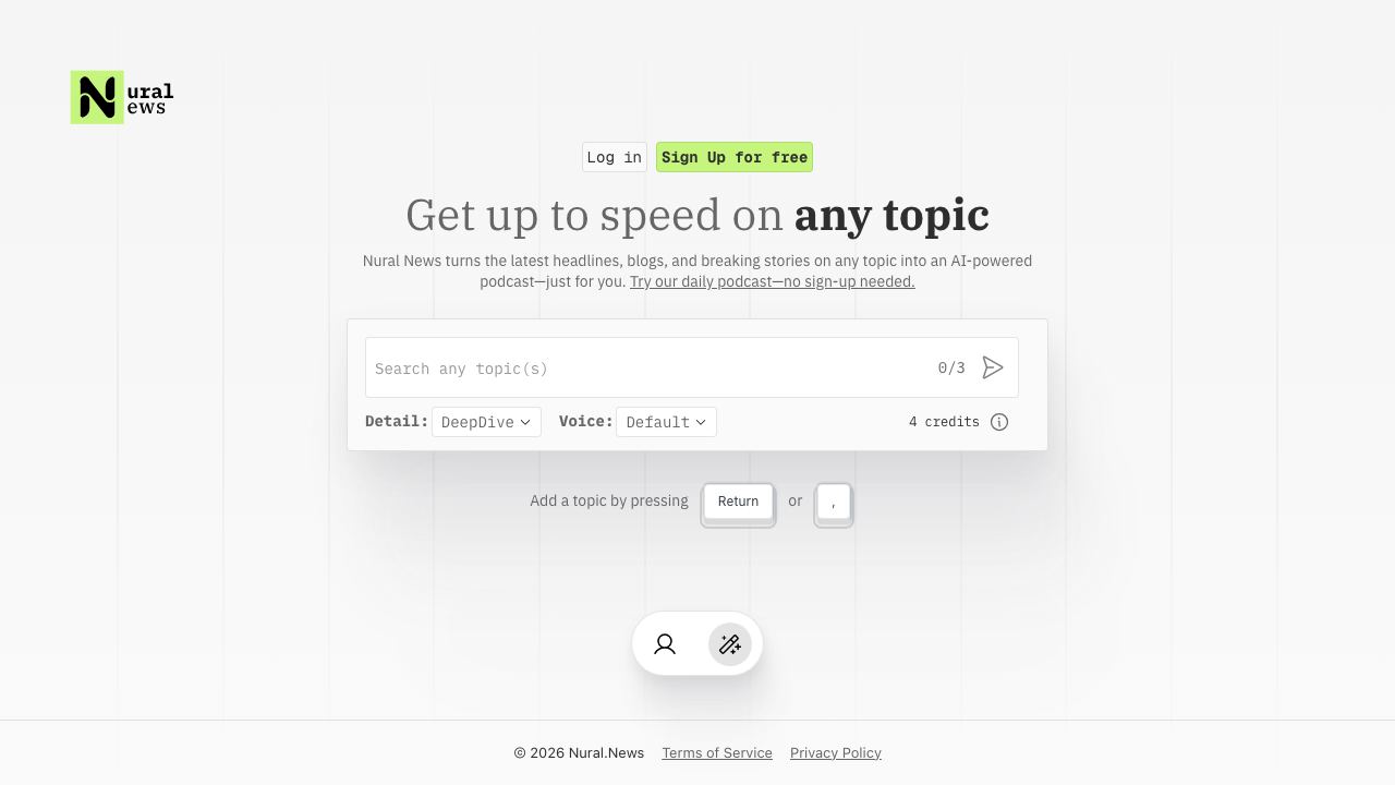Nural News website screenshot