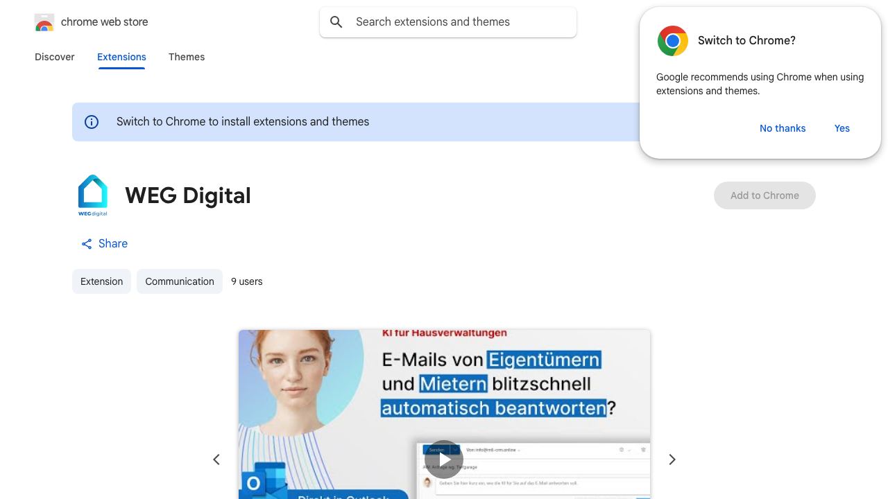 WEG Digital 网站截图