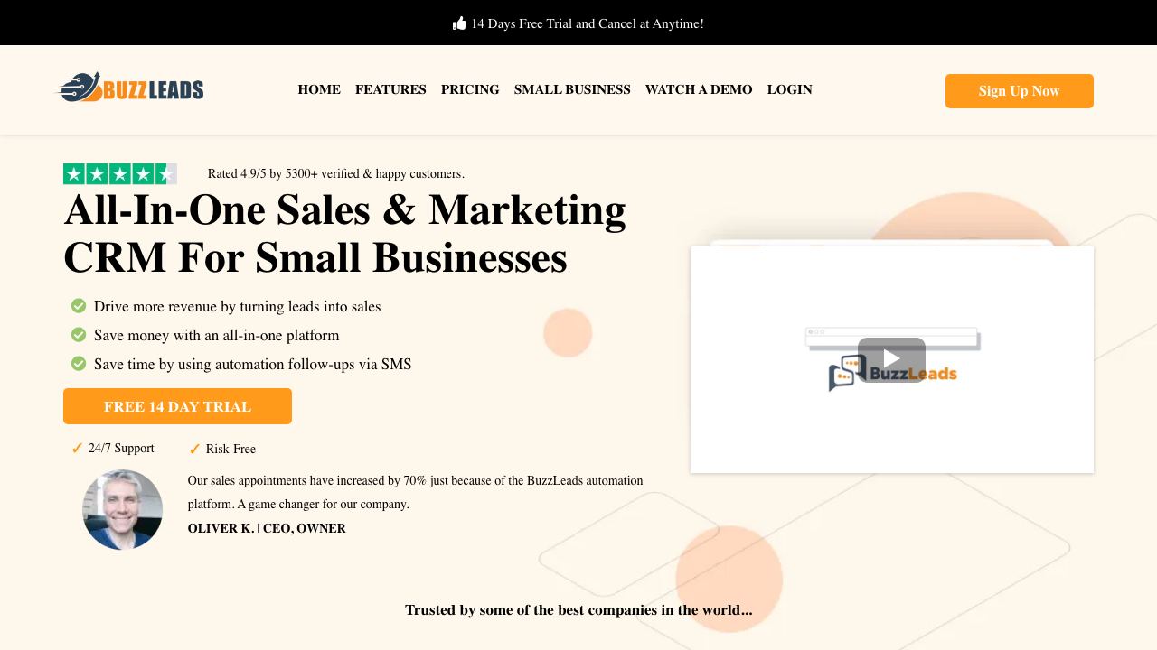 buzzleads.io 网站截图