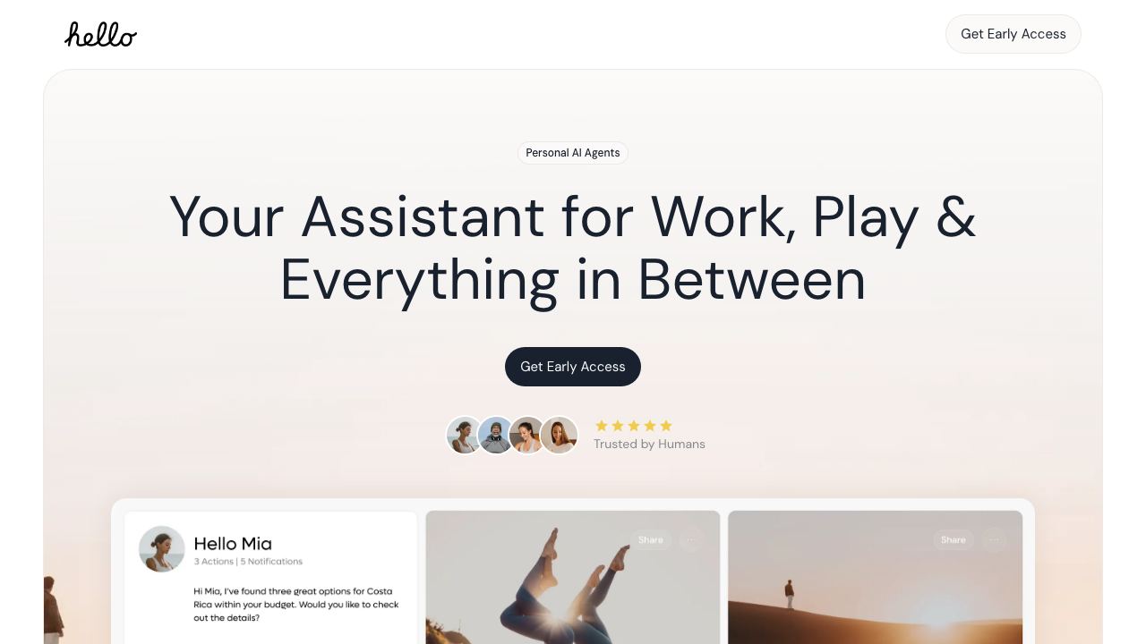 Hello Assist 网站截图