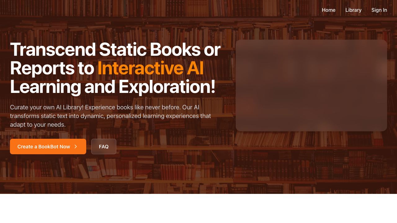 Book Bot 网站截图