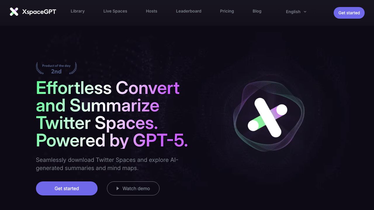 XspaceGPT website screenshot