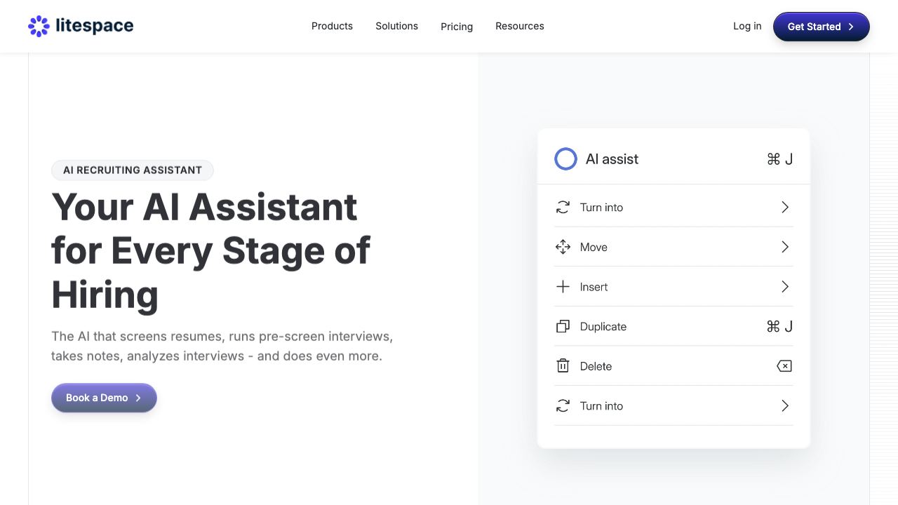 Litespace 网站截图