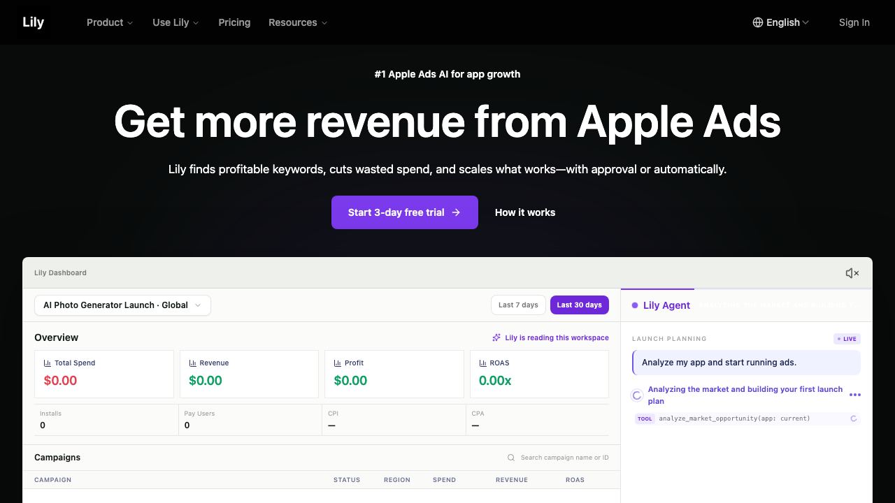 Lily: Crawdbot level agent with built-in skills, for non-coders website screenshot