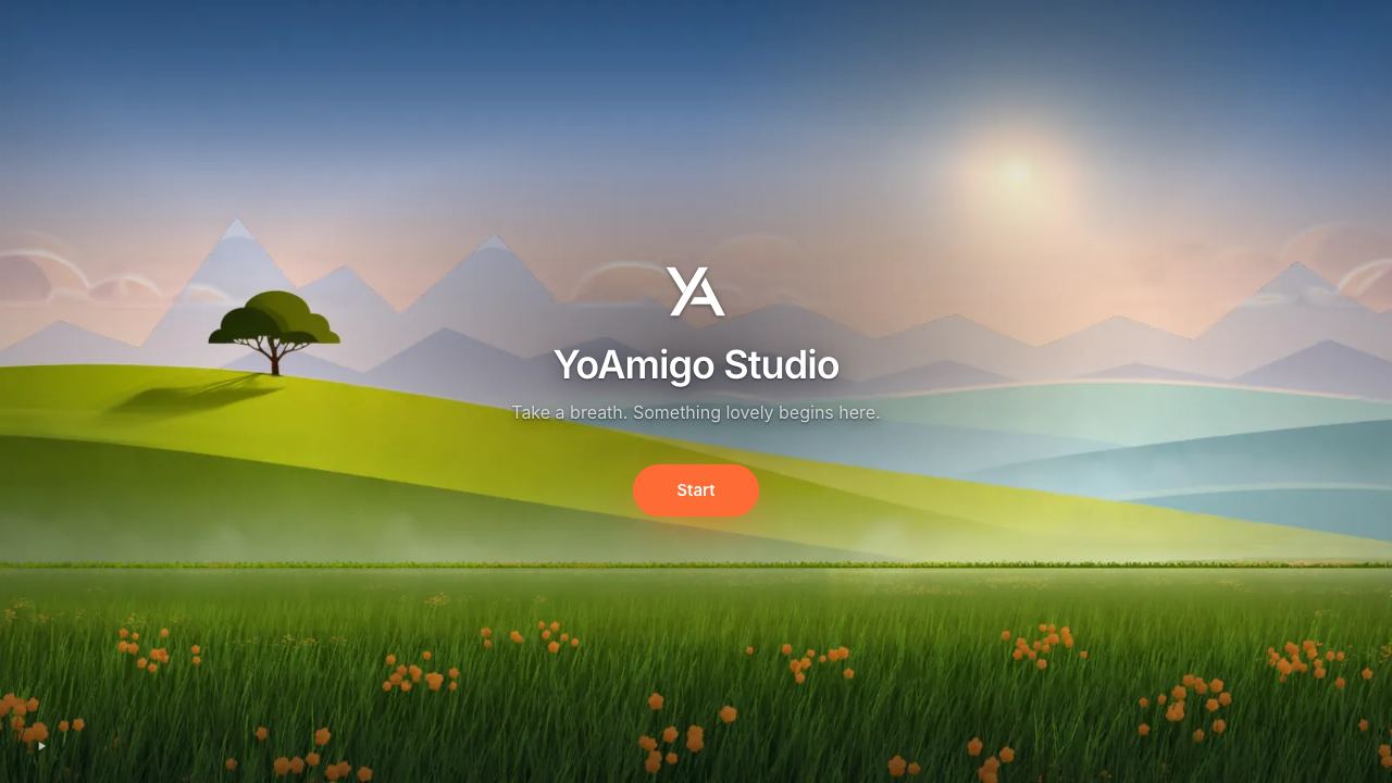 YoAmigo Studio 网站截图