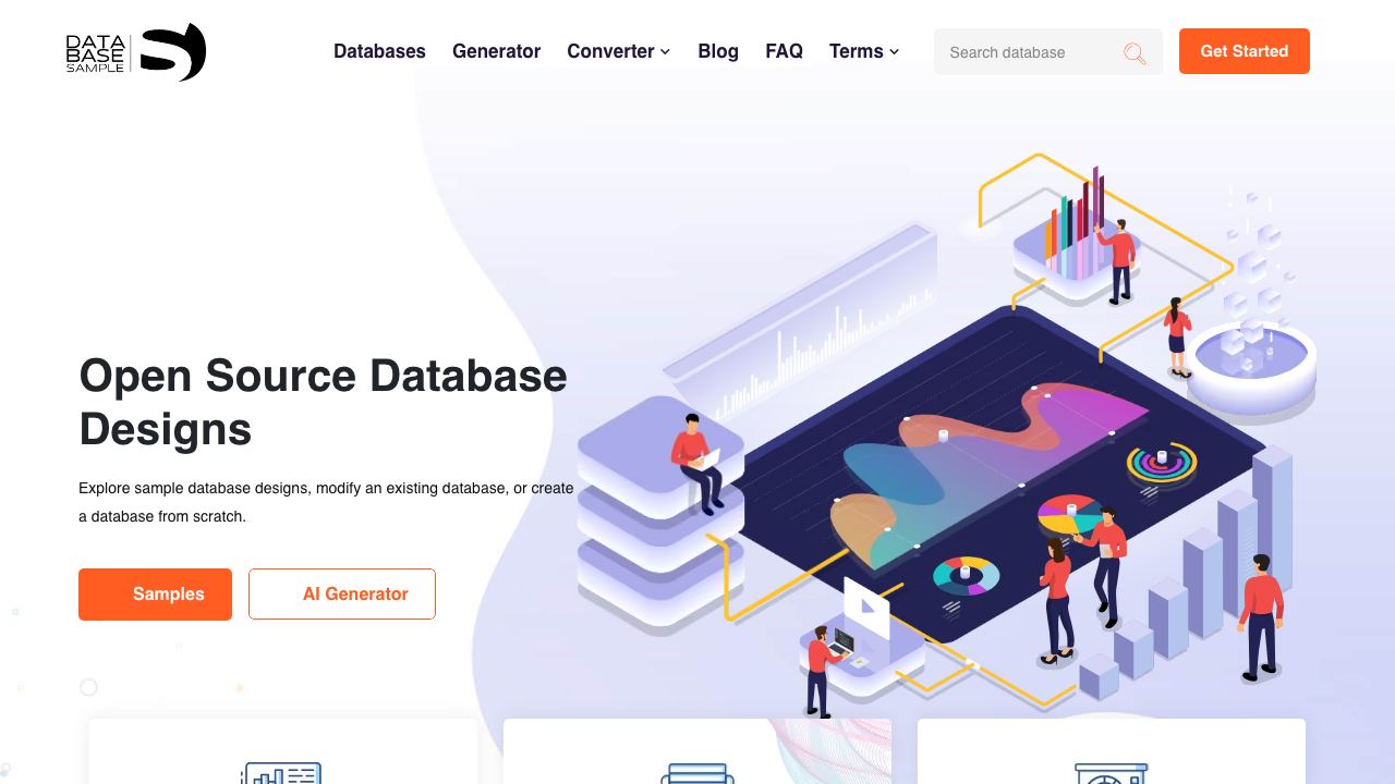 Open Source Database Designs 网站截图