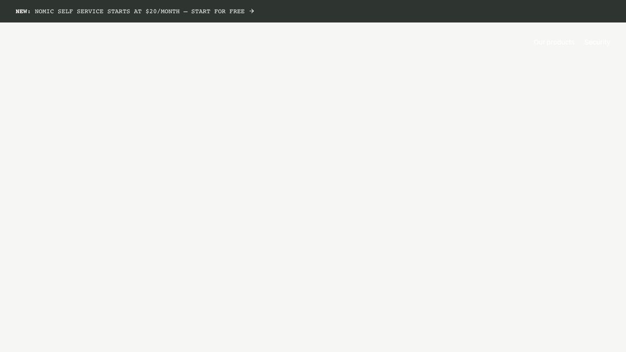 Nomic Atlas 网站截图