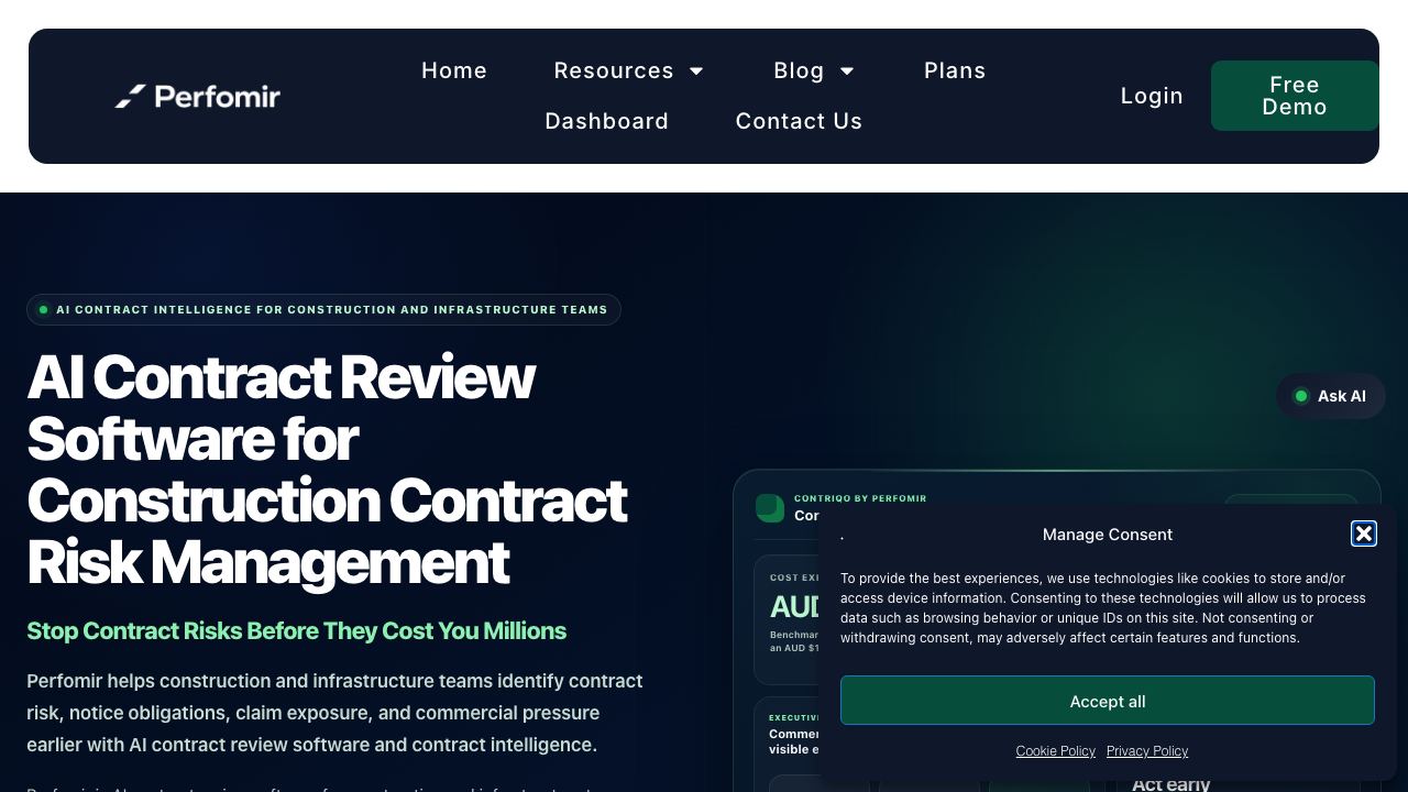 Contriqo by Perfomir 网站截图