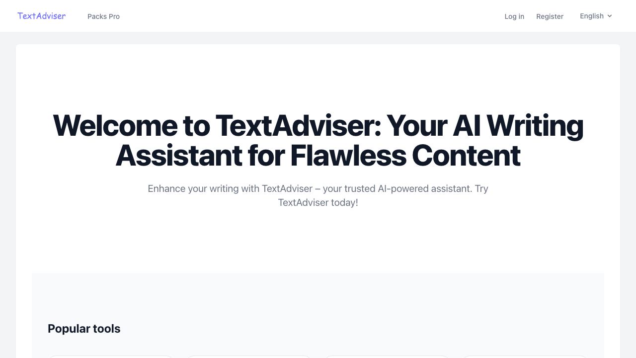 textadviser.com 网站截图
