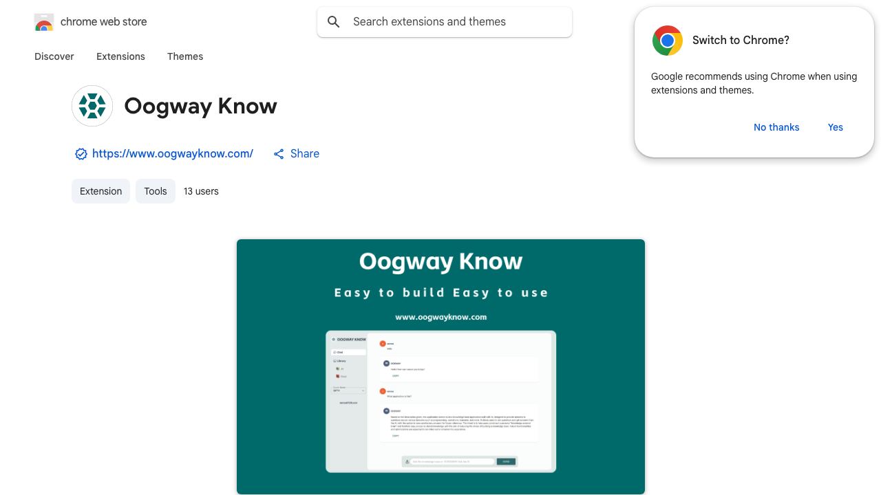 Oogway Know 网站截图