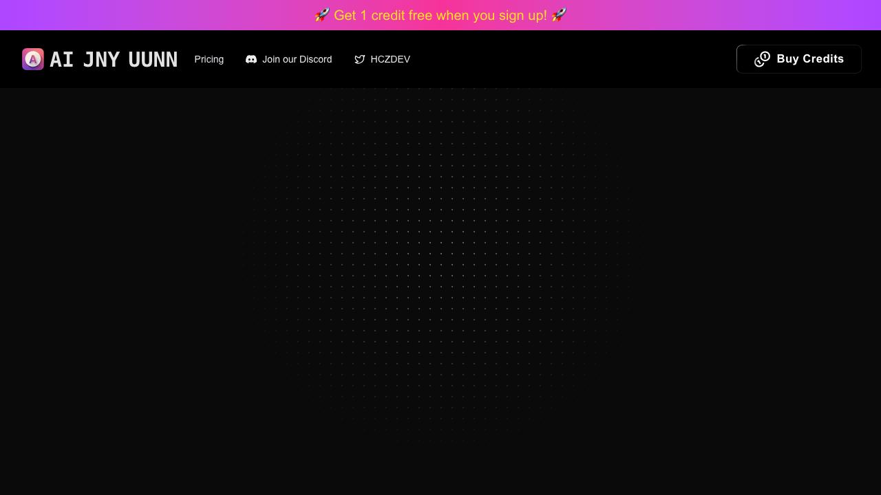 AI App Icon website screenshot