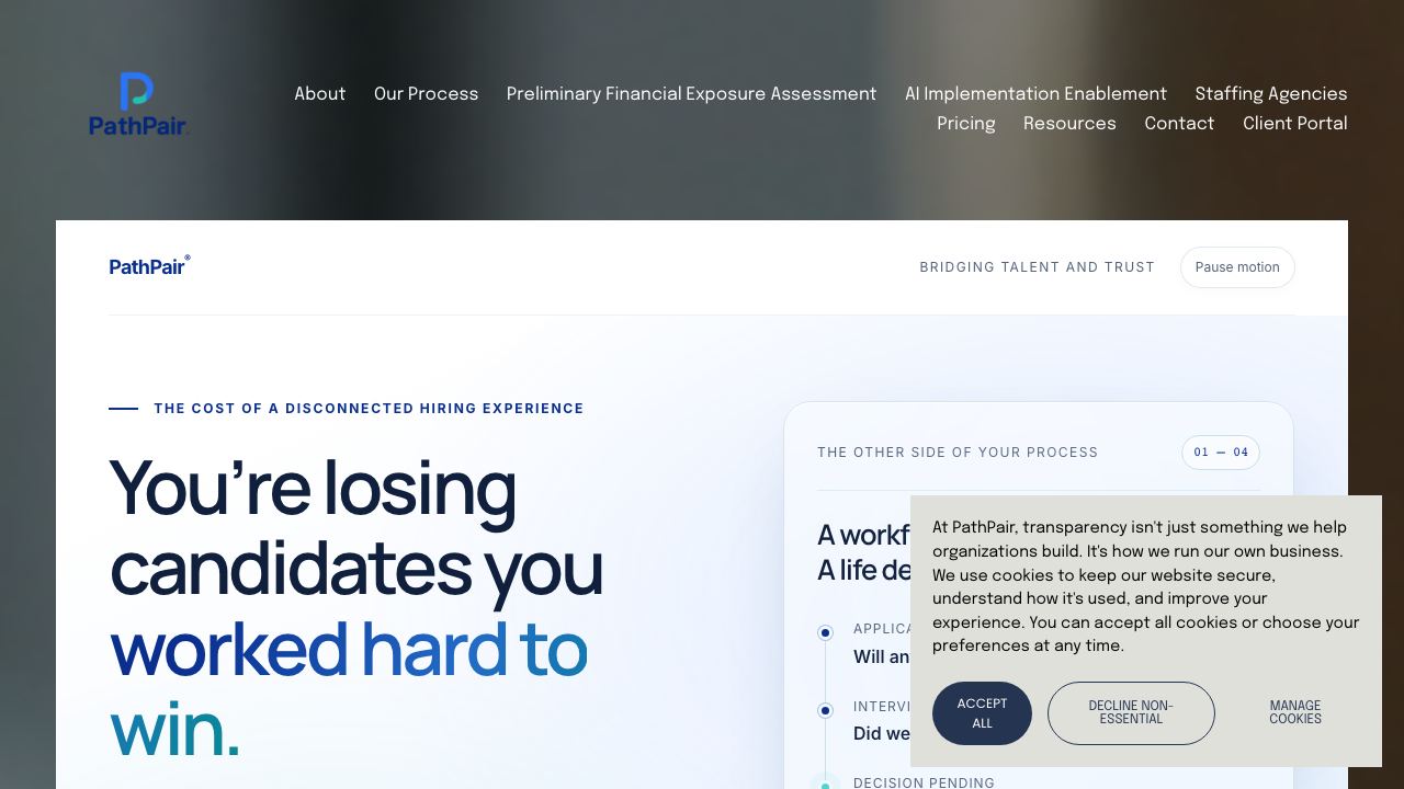 PathPair website screenshot