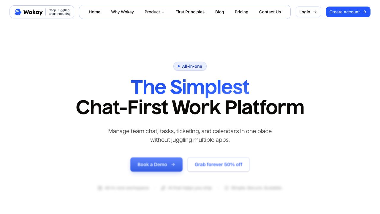 Wokay website screenshot