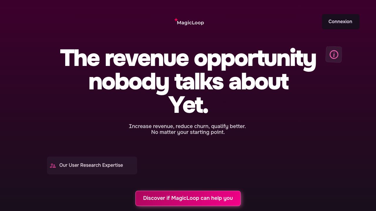 MagicLoop website screenshot