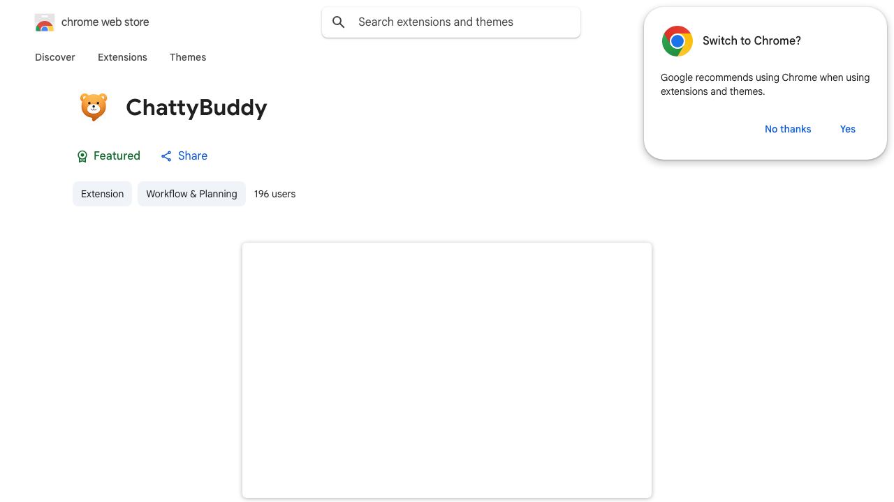 ChattyBuddy 网站截图