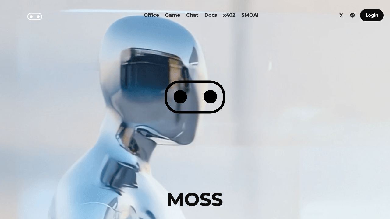 Moss - AI Chat & Genie Chatbot 网站截图