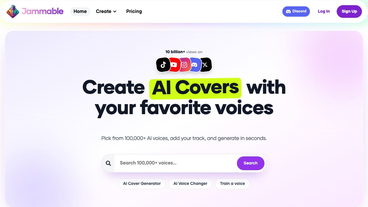 Voicify website screenshot