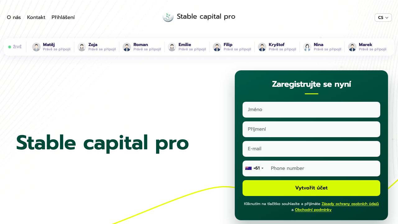 Stable capital pro 网站截图