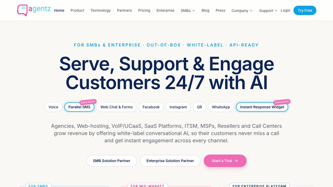 agentz.ai 网站截图