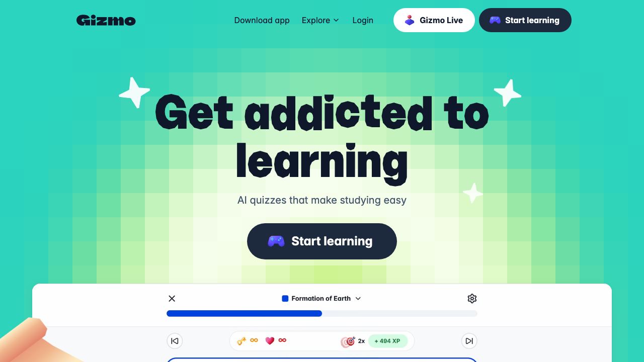 gizmo.ai website screenshot