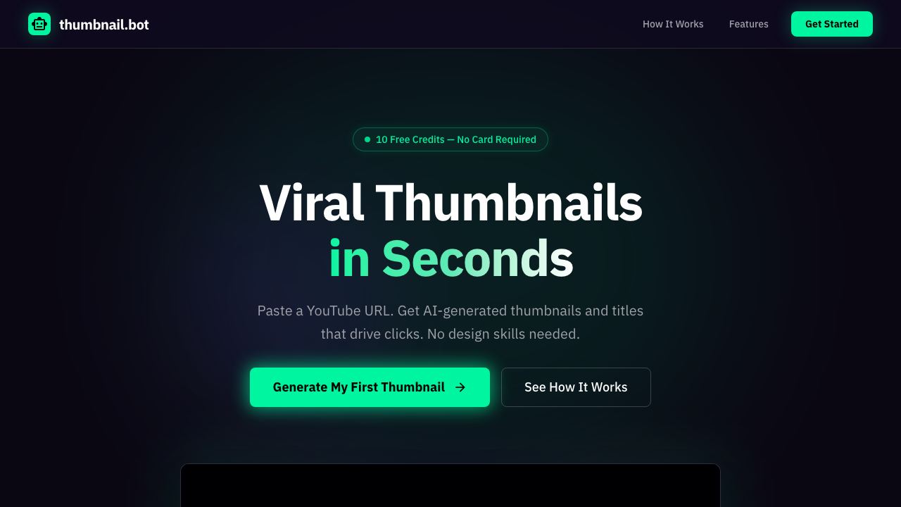 Thumbnail.bot 网站截图