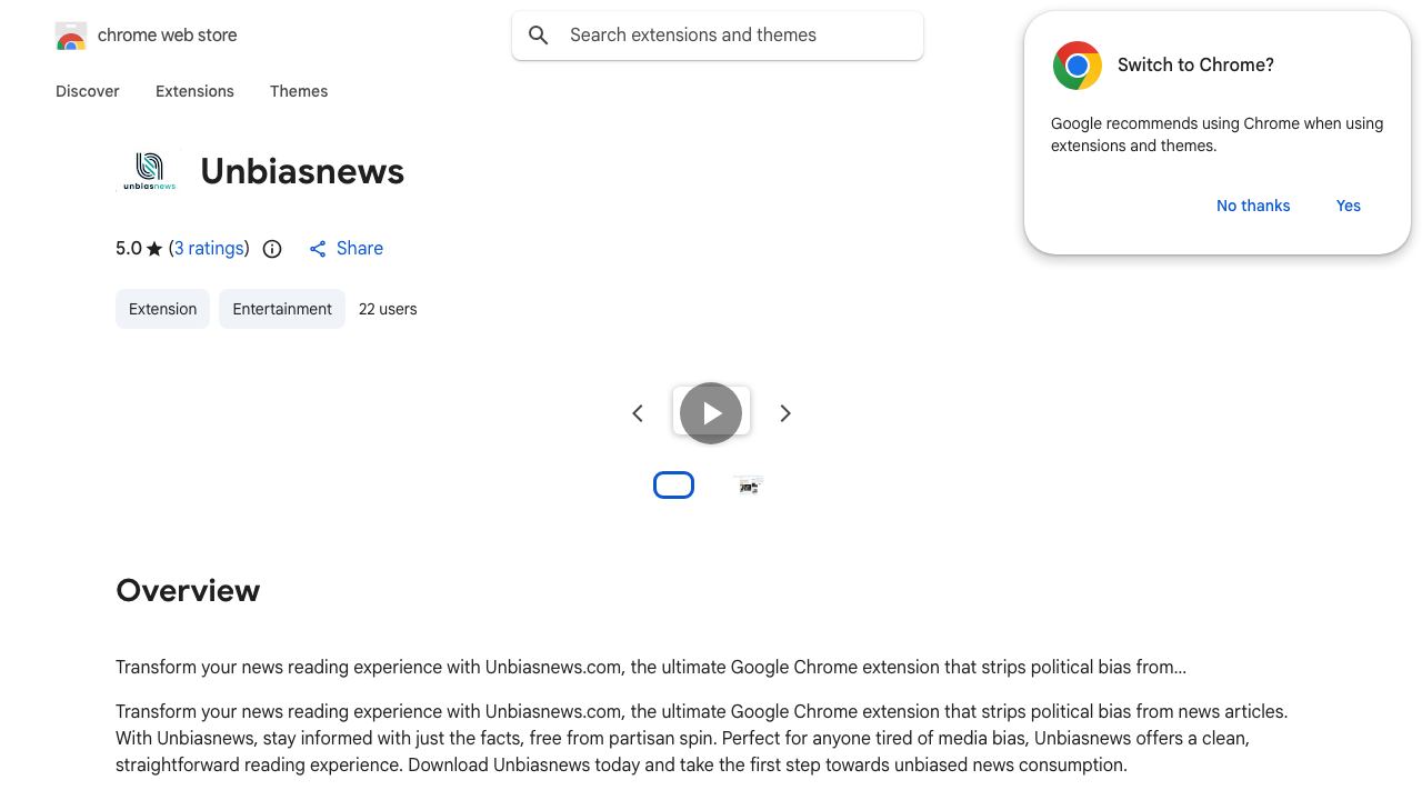 Unbiasnews 网站截图