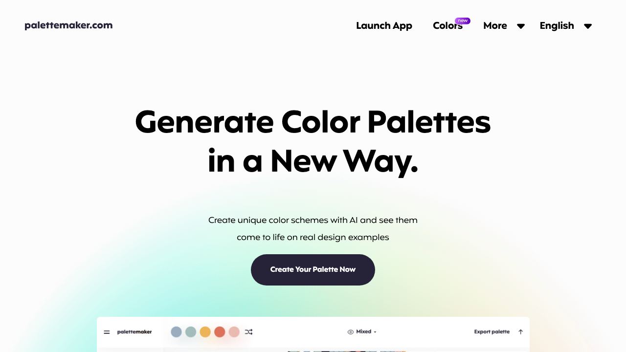 palettemaker.com website screenshot