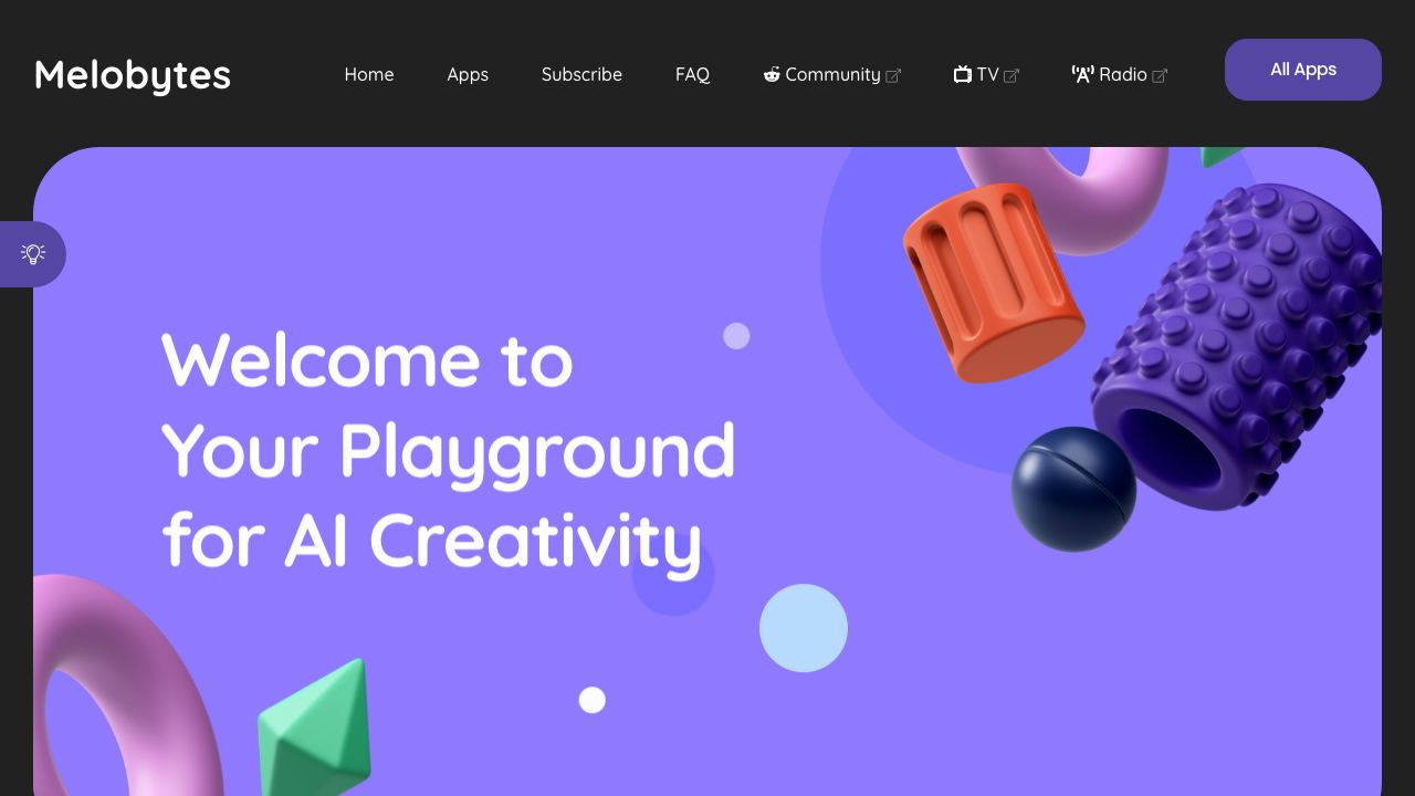 Melobytes.com 网站截图