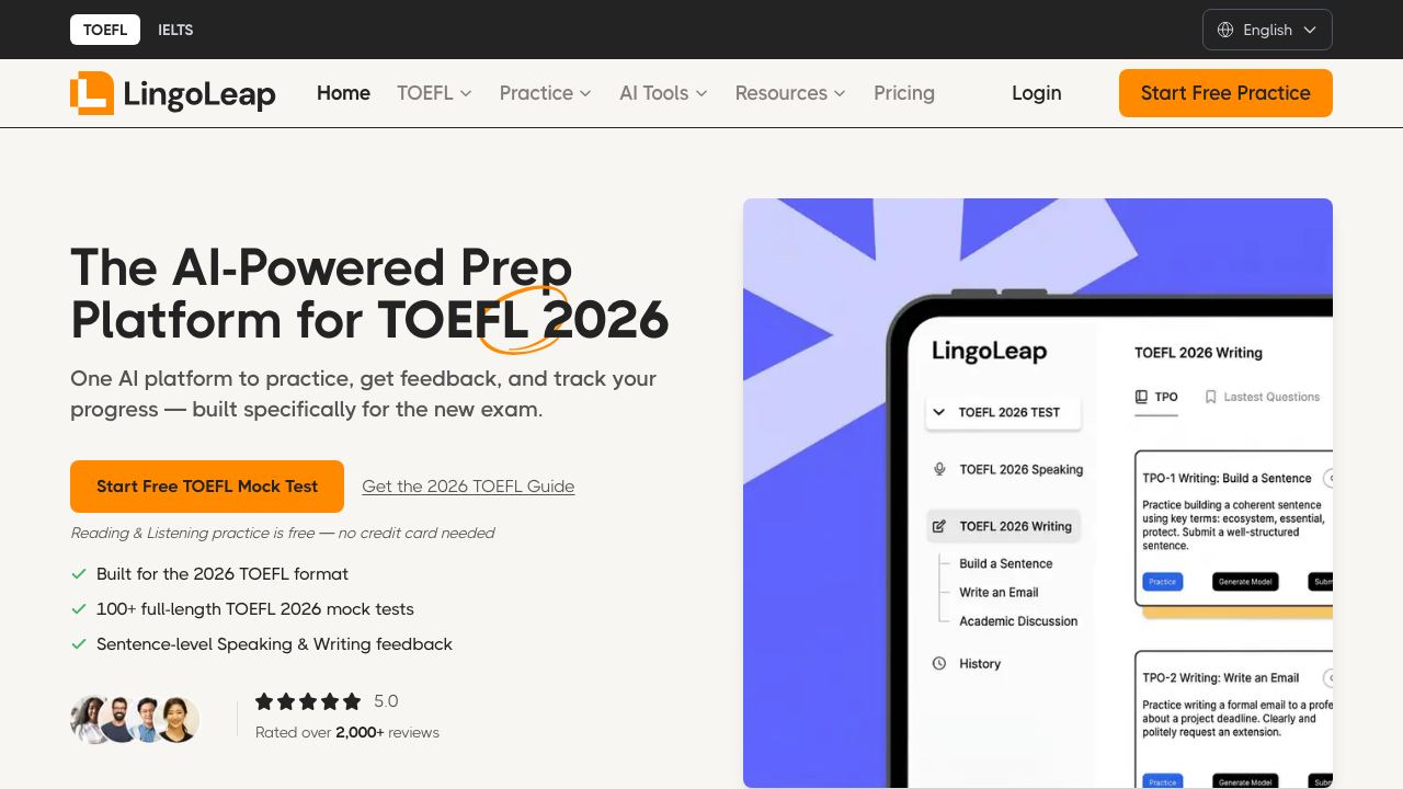 LingoLeap website screenshot