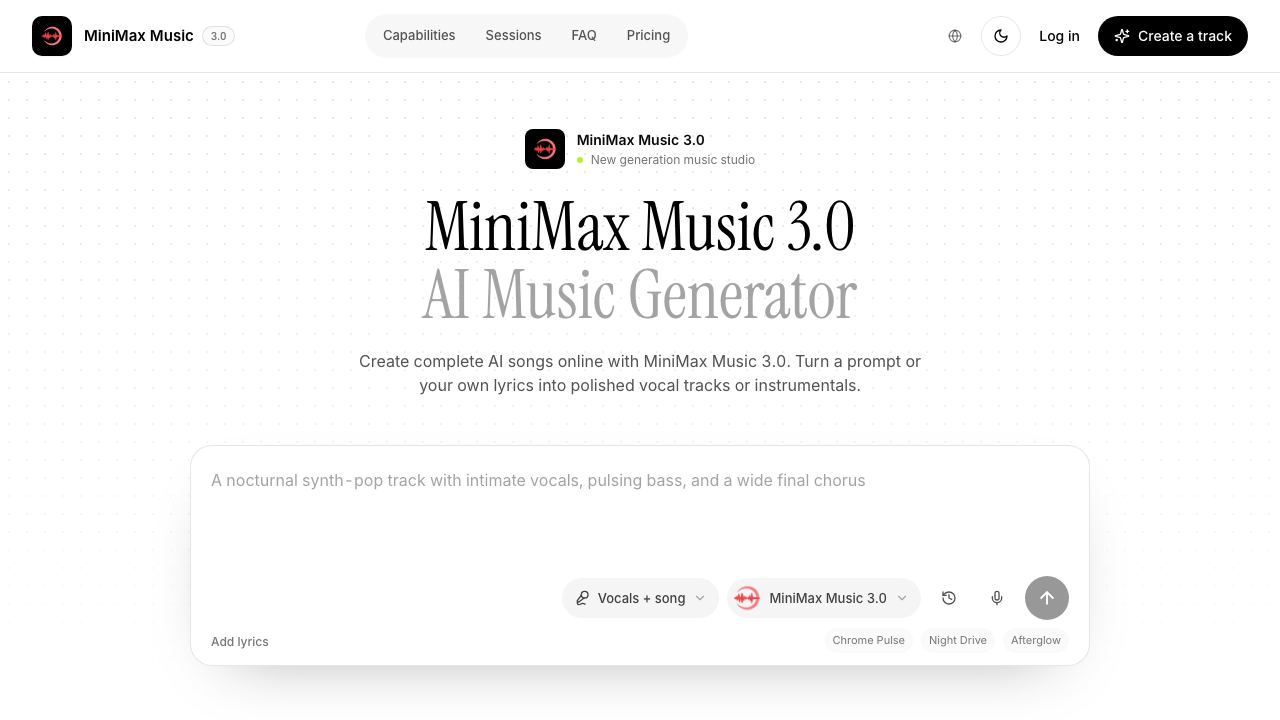 Music 3 网站截图