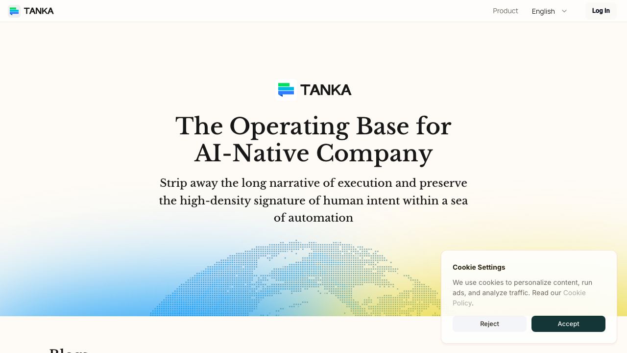Tanka 网站截图