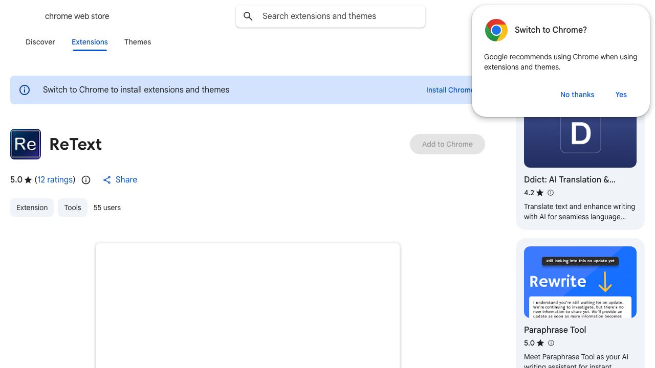 ReText website screenshot