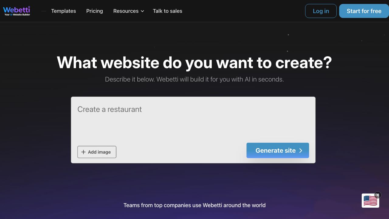 Webifier website screenshot