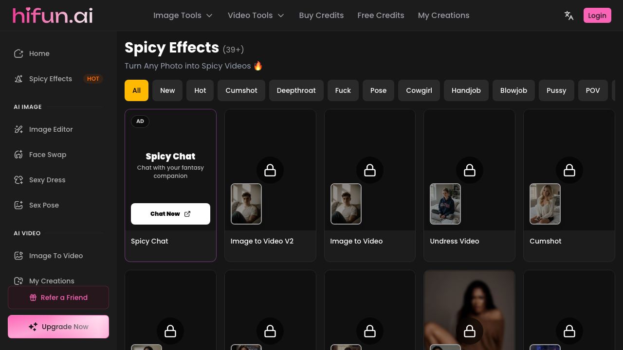 HiFun website screenshot
