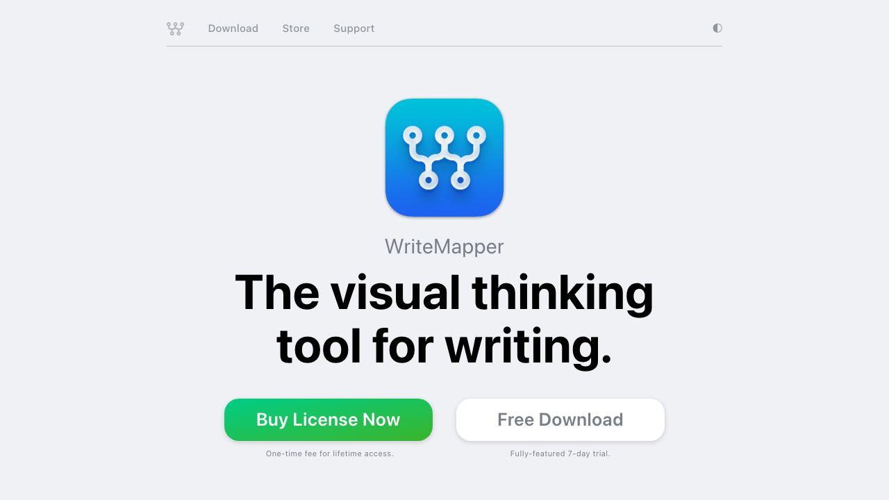 WriteMapper 4 网站截图