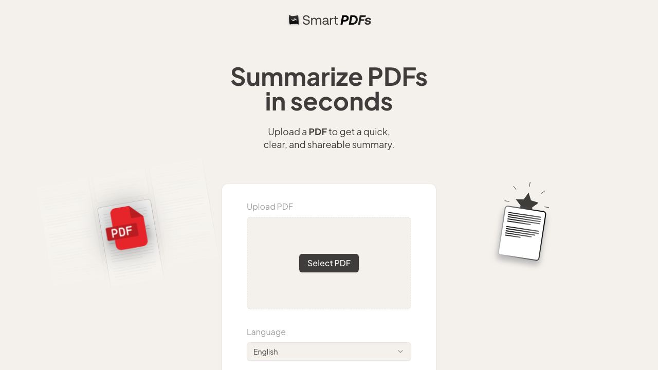 SmartPDFs 网站截图