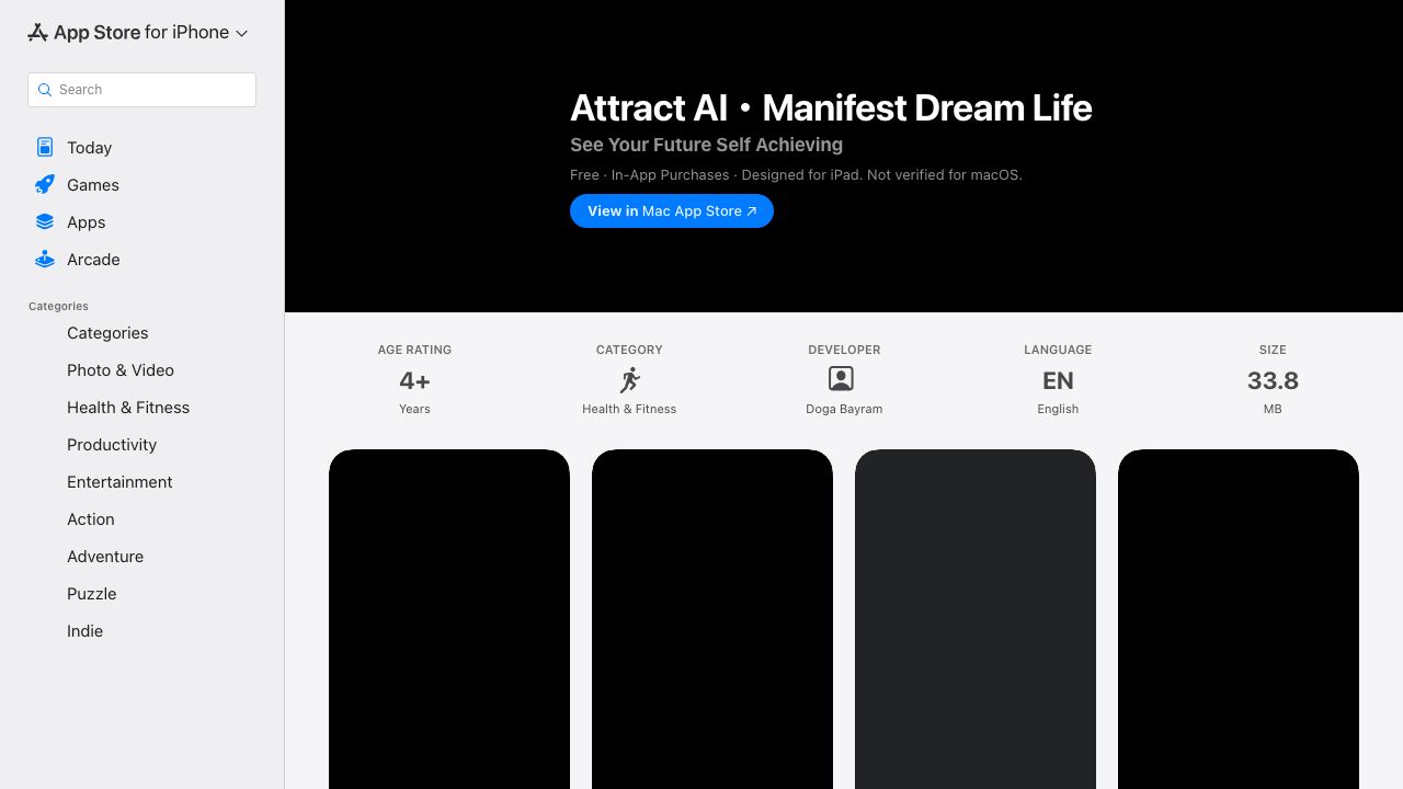 Attract AI・Turn Your Dreams into Story 网站截图