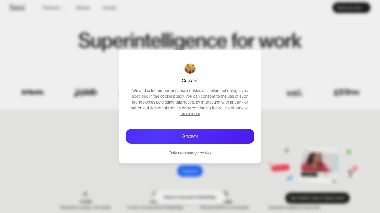 Sana Labs 网站截图