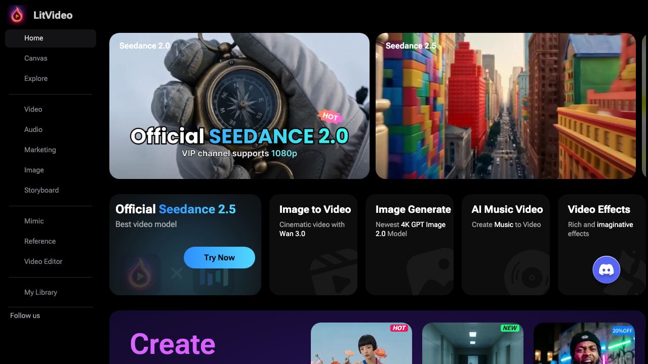 LitVideo website screenshot