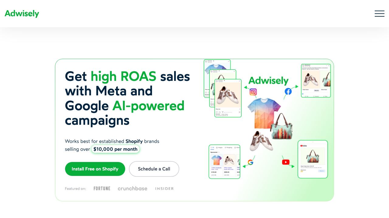 adwisely.com website screenshot