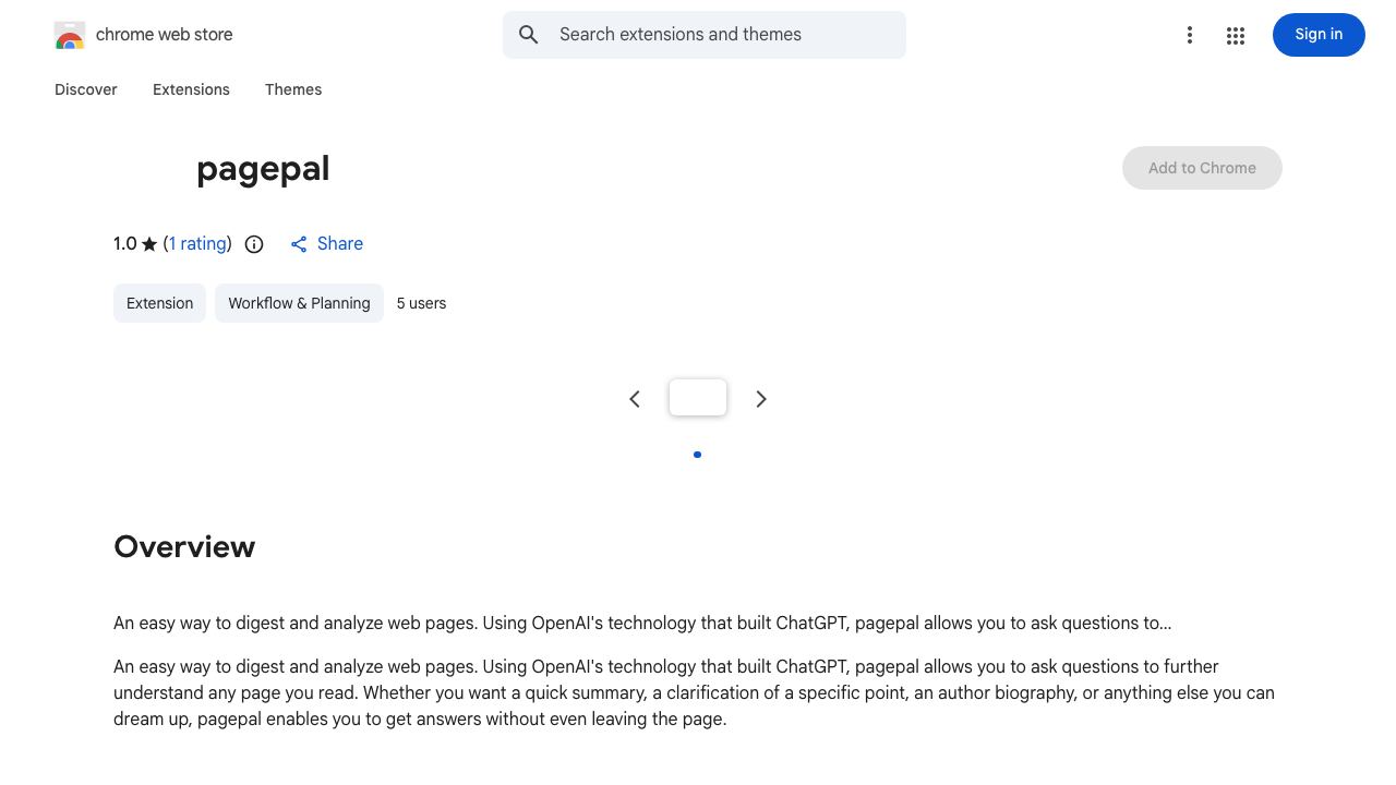 pagepal 网站截图